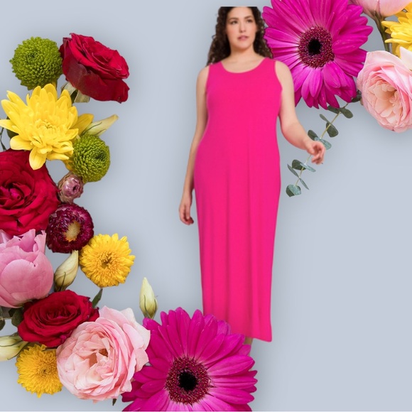 Zenana Outfitters Dresses & Skirts - (REDUCED) ZENANA PLUS SIZE MAXI DRESS